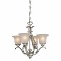 Perfecttwinkle Monrovia 4L Chandelier - Brushed Nickel PE4153768